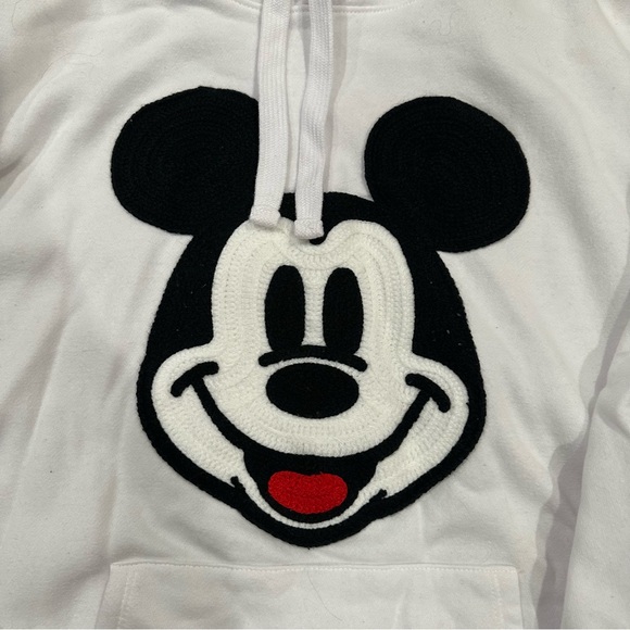 Disney White Mickey Mouse Hoodie - Picture 2 of 6